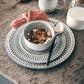 Elefántcsont színű kőedény bowl